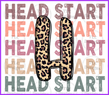 Load image into Gallery viewer, Headstart Boho With Leopard Full Color Transfers