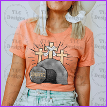 Load image into Gallery viewer, His Love Has Conquered The Grave Full Color Transfers