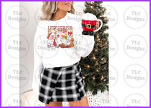 Load image into Gallery viewer, I Put Out For Santa Full Color Transfers