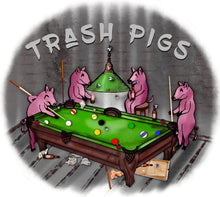 Load image into Gallery viewer, Trash Pigs Custom Full Color Transfers