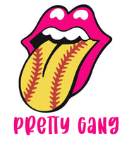 Load image into Gallery viewer, Pretty Gang Softball Full Color Transfers