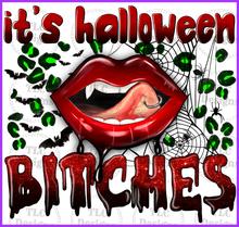 Load image into Gallery viewer, Its Halloween Bitches Full Color Transfers