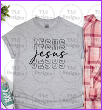 Load image into Gallery viewer, Jesus Stacked Full Color Transfers