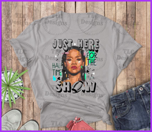 Load image into Gallery viewer, Just Here For Half Time Show- Rhianna Full Color Transfers