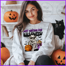 Load image into Gallery viewer, Just Waiting For Halloween Full Color Transfers