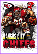 Load image into Gallery viewer, Kansas City Chiefs Full Color Transfers