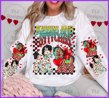 Load image into Gallery viewer, Kisses And Stitches Full Color Transfers