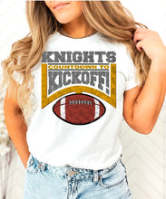 Load image into Gallery viewer, Knights Countdown To Kickoff Full Color Transfers
