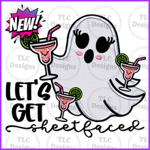 Load image into Gallery viewer, Lets Get Sheet Faced Full Color Transfers