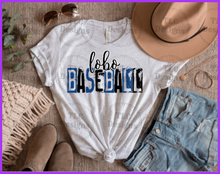 Load image into Gallery viewer, Lobo Baseball Without Leopard Full Color Transfers