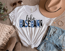 Load image into Gallery viewer, Lobo Baseball Without Leopard Full Color Transfers