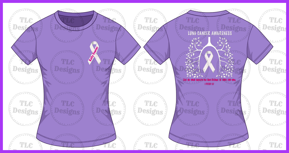 Lung cancer pockets included TLC Designs and Customs, LLP