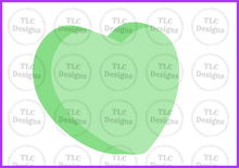 Load image into Gallery viewer, Mama- Wear Your Heart On Sleeves- 6 Hearts Included (3.5) Full Color Transfers