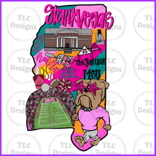 Load image into Gallery viewer, Msu Bright Colors Full Color Transfers