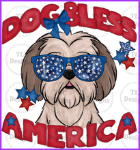 Load image into Gallery viewer, Patriotic Dogs - Add Breed In Notes Please Full Color Transfers