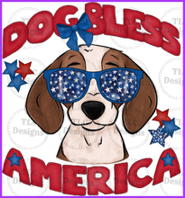 Load image into Gallery viewer, Patriotic Dogs - Add Breed In Notes Please Full Color Transfers