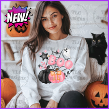 Load image into Gallery viewer, Pink And Black Halloween Full Color Transfers