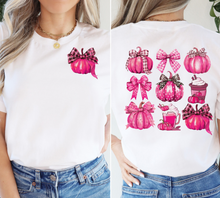 Load image into Gallery viewer, Pink Pumpkin Coquette Full Color Transfers
