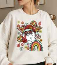 Load image into Gallery viewer, Retro Lightening Santa Full Color Transfers