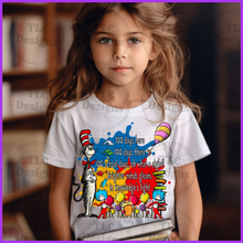 Load image into Gallery viewer, Seuss 100 Days Here There Full Color Transfers