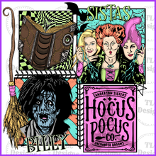 Load image into Gallery viewer, Sisters Hp With Pocket Full Color Transfers