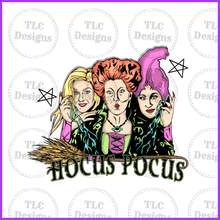 Load image into Gallery viewer, Sisters Hp With Pocket Full Color Transfers