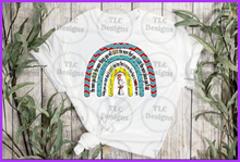 Load image into Gallery viewer, Suess Rainbow. Full Color Transfers