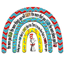 Load image into Gallery viewer, Suess Rainbow. Full Color Transfers