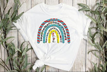 Load image into Gallery viewer, Suess Rainbow. Full Color Transfers
