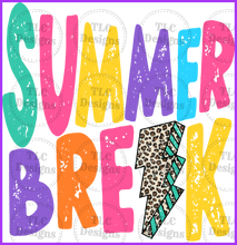 Load image into Gallery viewer, Summer Break Full Color Transfers