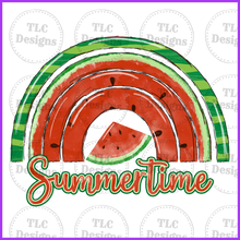 Load image into Gallery viewer, Summertime Watermelon Rainbow Full Color Transfers