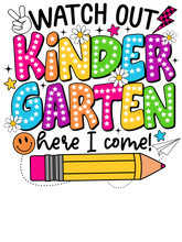 Load image into Gallery viewer, Watch Out Bright Colors- Kindergarten Full Color Transfers