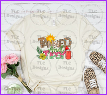 Load image into Gallery viewer, Tanned And Tipsy Watermelon Full Color Transfers