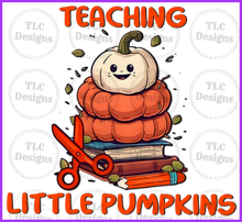 Load image into Gallery viewer, Teach Little Pumpkins Full Color Transfers