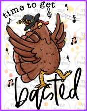 Load image into Gallery viewer, Time To Get Basted Full Color Transfers