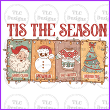 Load image into Gallery viewer, Tis The Season Retro Full Color Transfers