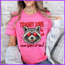 Load image into Gallery viewer, Trashy Love Racoon Full Color Transfers