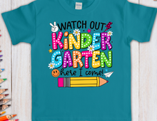 Load image into Gallery viewer, Watch Out Bright Colors- Kindergarten Full Color Transfers