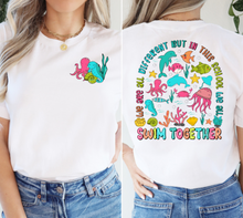 Load image into Gallery viewer, We All Swim Together With Free Pocket Full Color Transfers