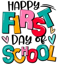 Load image into Gallery viewer, Happy First Day Of School Full Color Transfers
