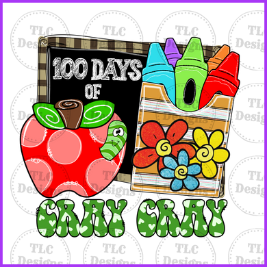 100 Days Of Cray Full Color Transfers