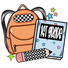 Load image into Gallery viewer, All Grades Backpack- Put In Notes And Backpack Color Full Color Transfers
