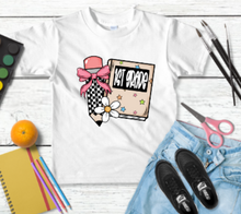 Load image into Gallery viewer, 1St Grade Pencil Daisy- All Grade Available Put In Notes Full Color Transfers
