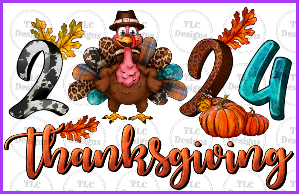 2024 Thanksgiving Full Color Transfers