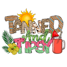 Load image into Gallery viewer, Tanned And Tipsy Watermelon Full Color Transfers

