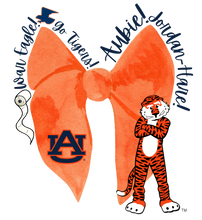 Load image into Gallery viewer, Auburn Tiger Coquette Full Color Transfers
