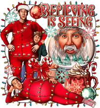 Load image into Gallery viewer, Believing Is Seeing Santa Claus Movie Full Color Transfers
