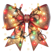 Load image into Gallery viewer, Coquette Christmas Lights Full Color Transfers
