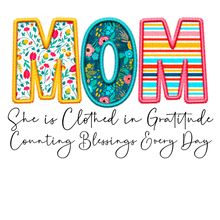 Load image into Gallery viewer, She Is Clothed- Mom Full Color Transfers
