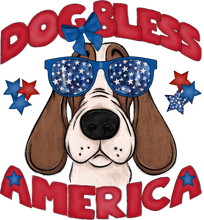 Load image into Gallery viewer, Patriotic Dogs - Add Breed In Notes Please Full Color Transfers
